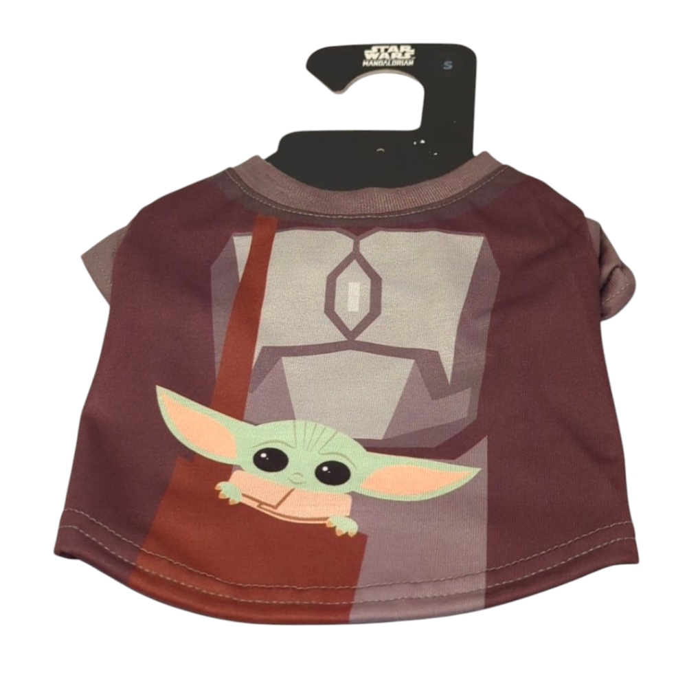 Star Wars Mandalorian Pet Tee Shirt Cat Dog Size Small